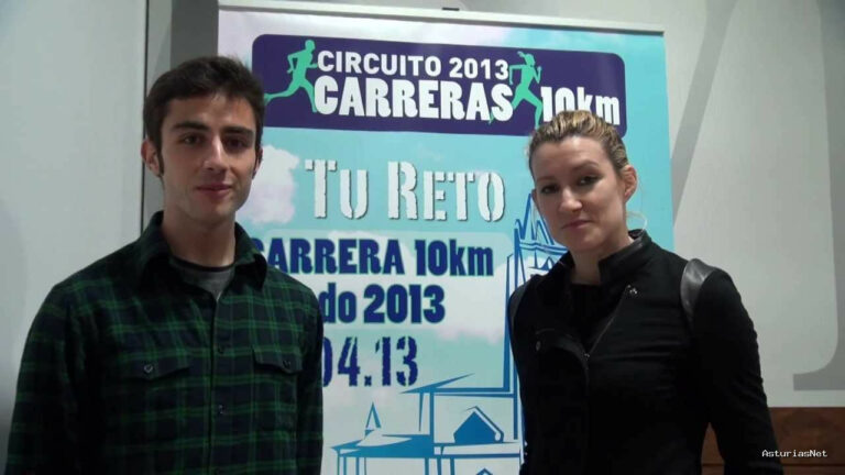 Ayuntamiento de Oviedo | April 9, 2013 | Irene Alfonso y Carlos Alonso te esperan en Oviedo 10 Km.