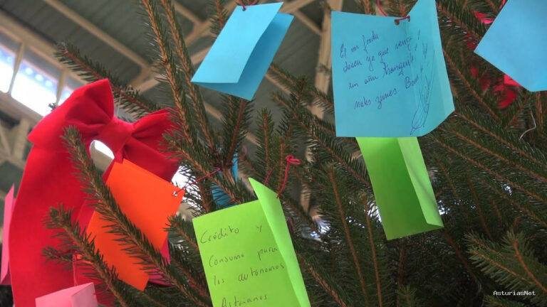 Ayuntamiento de Oviedo | December 23, 2013 | El árbol de los sueños de los ovetenses