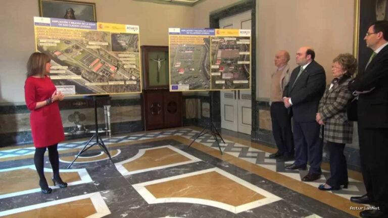 Ayuntamiento de Oviedo | March 29, 2014 | Presentación obras depuradoras San Claudio y Villapérez