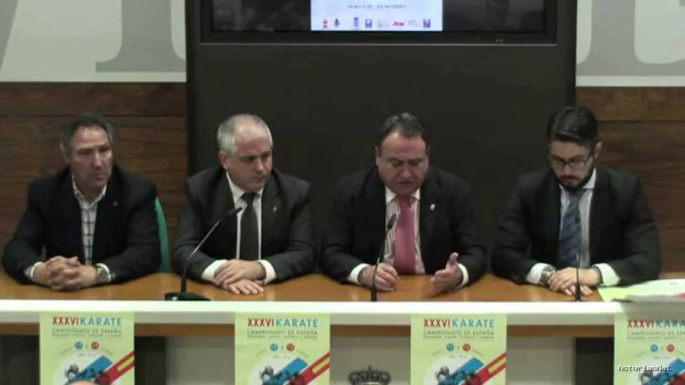 Ayuntamiento de Oviedo | April 10, 2014 | Presentación Campeonato de España de Karáte en categorías inferiores