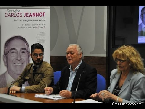Ayuntamiento de Oviedo | May 9, 2014 | Presentación del Concierto Homenaje a Carlos Jeannot
