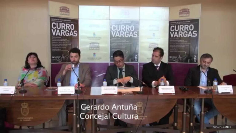 Ayuntamiento de Oviedo | June 16, 2014 | Presentación de la zarzuela «CurroVargas»