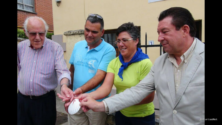 Ayuntamiento de Oviedo | July 24, 2014 | Amparo Micó, peregrina 2500 en Oviedo el albergue El Salvador en 2014