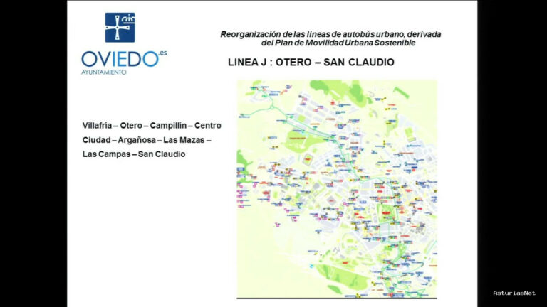 Ayuntamiento de Oviedo | August 14, 2014 | Presentación nuevo modelo y líneas de transporte urbano