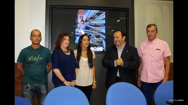 Ayuntamiento de Oviedo | September 1, 2014 | Presentación del VII Día del Real Oviedo en San Mateo