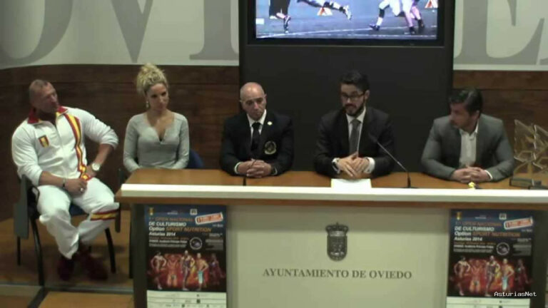 Ayuntamiento de Oviedo | October 17, 2014 | Presentación del Primer Open Nacional de Culturismo Asturias 2014