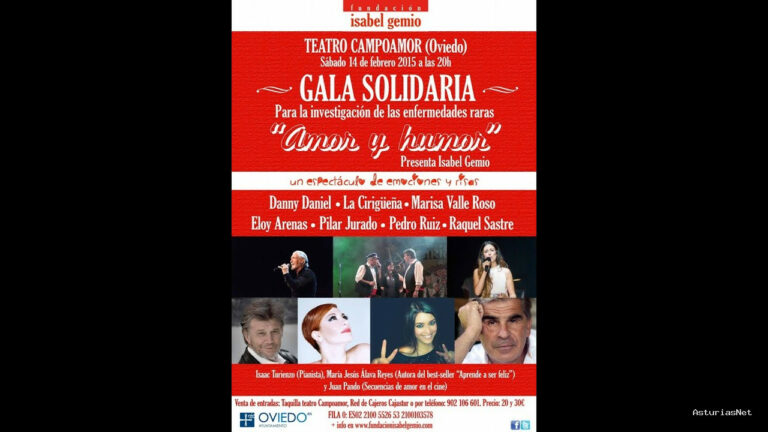 Ayuntamiento de Oviedo | February 9, 2015 | Presentación gala solidaria Fundación Isabel Gemio 9-2-2015