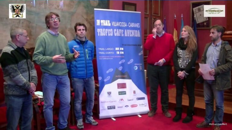 Ayuntamiento de Villaviciosa | December 6, 2016 | Presentación IV Trail Villaviciosa Cabranes Café Avenida