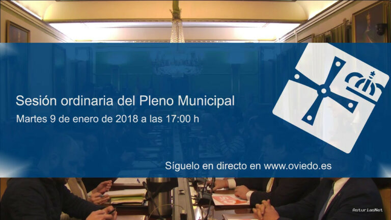 Ayuntamiento de Oviedo | January 9, 2018 | Pleno Municipal Ayuntamiento de Oviedo, 09-01-2018