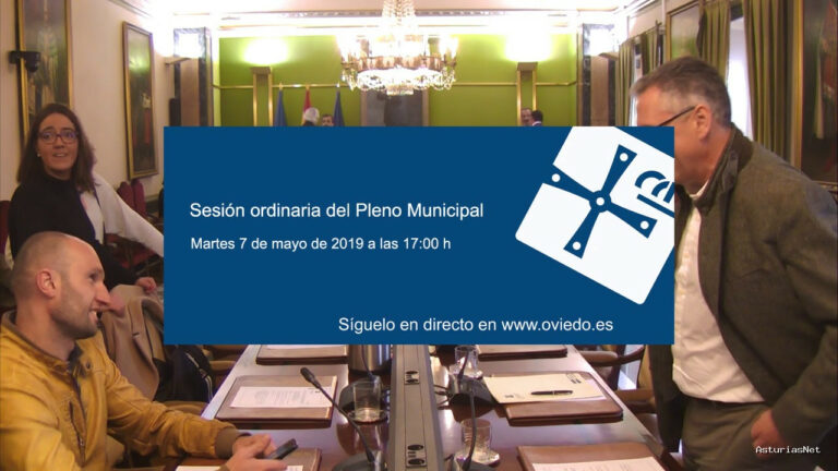 Ayuntamiento de Oviedo | May 7, 2019 | Pleno ordinario Mayo 2019