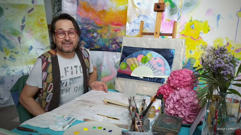 Ayuntamiento de Oviedo | 10 de agosto de 2020 | Artes Creativas Abanico de madera 4