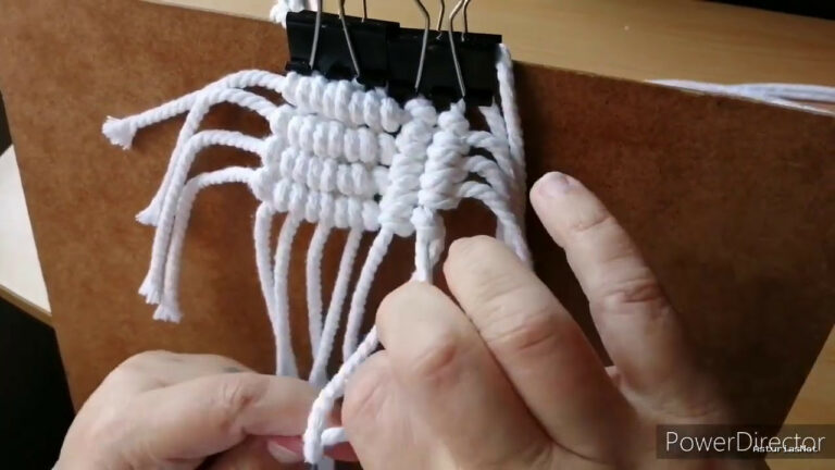 Ayuntamiento de Oviedo | 13 de agosto de 2020 | Macramé 4 Posavasos