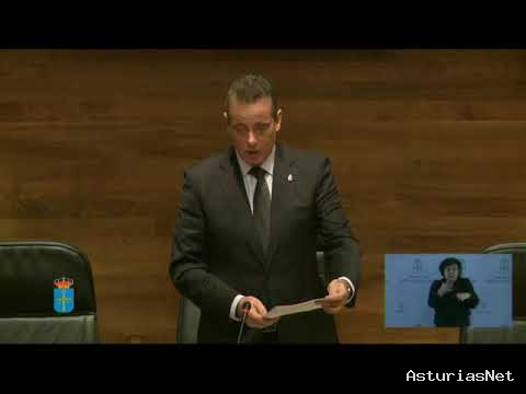 Junta General Principado de Asturias (JGPA) | 7 de septiembre de 2020 | Pleno institucional 2020. Intervención Presidente