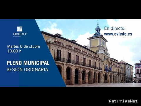 Ayuntamiento de Oviedo | 6 de octubre de 2020 | Pleno ordinario 6 de octubre de 2020