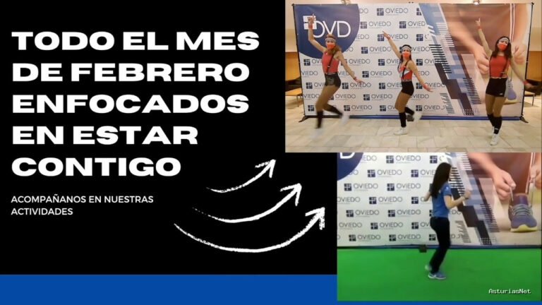 Ayuntamiento de Oviedo | 10 de febrero de 2021 | Programación de actividades online concejalía de Deportes 1º trimestre 2021