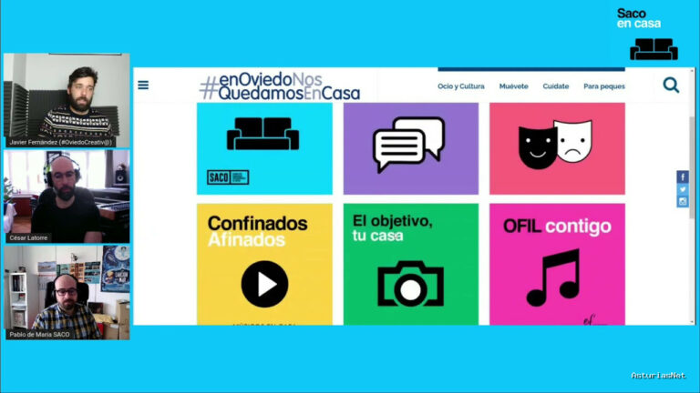 Ayuntamiento de Oviedo | 15 de mayo de 2021 | Saco en casa