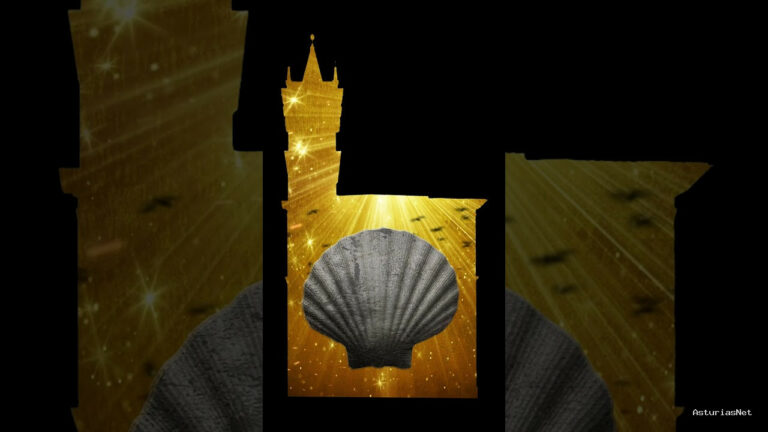 Ayuntamiento de Oviedo | 18 de junio de 2021 | Videomapping Ruta Primitiva Camino de Santiago
