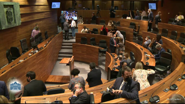 Junta General Principado de Asturias (JGPA) | 8 de septiembre de 2021 | Pleno