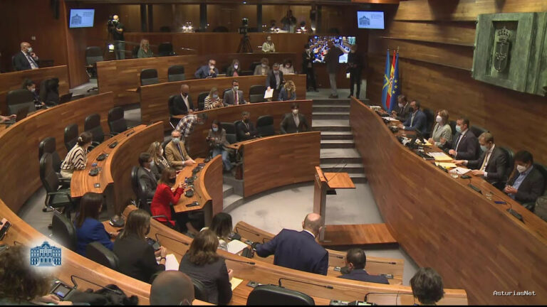 Junta General Principado de Asturias (JGPA) | 25 de octubre de 2021 | Pleno.
