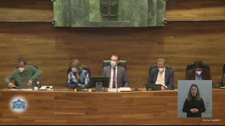 Junta General Principado de Asturias (JGPA) | 6 de octubre de 2021 | Pleno