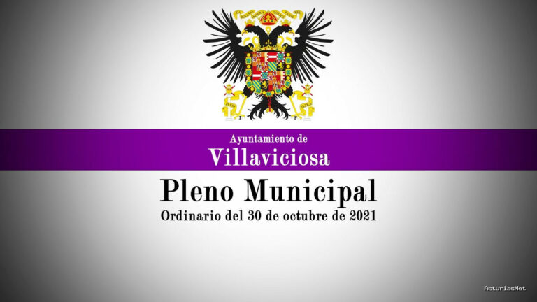 Ayuntamiento de Villaviciosa | 30 de octubre de 2021 | Pleno Municipal: Extraordinario del 30 de octubre de 2021