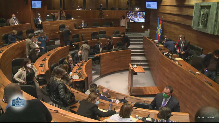 Junta General Principado de Asturias (JGPA) | 27 de octubre de 2021 | Pleno (I).