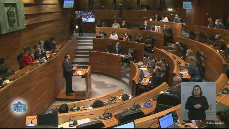 Junta General Principado de Asturias (JGPA) | 26 de octubre de 2021 | Pleno.