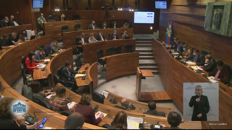 Junta General Principado de Asturias (JGPA) | 29 de octubre de 2021 | Pleno (II).