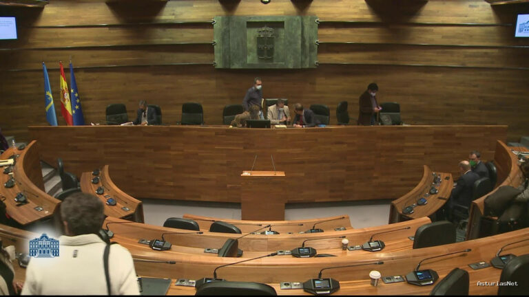 Junta General Principado de Asturias (JGPA) | 10 de noviembre de 2021 | Pleno