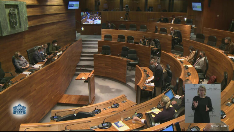 Junta General Principado de Asturias (JGPA) | 10 de noviembre de 2021 | Pleno