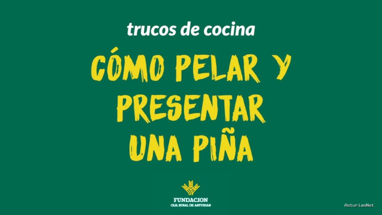 Prestosu | 13 de noviembre de 2021 | Canal Prestosu | Cocina: cómo partir y presentar una piña de manera fácil y rápida