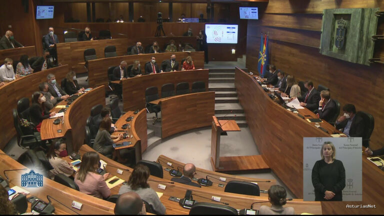 Junta General Principado de Asturias (JGPA) | 24 de diciembre de 2021 | Pleno