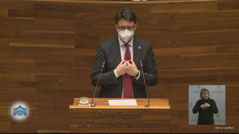 Junta General Principado de Asturias (JGPA) | 26 de enero de 2022 | Pleno