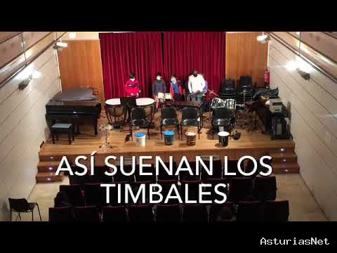 Ayuntamiento de Oviedo | 8 de febrero de 2022 | Demostración instrumentos Percusión