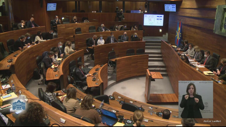 Junta General Principado de Asturias (JGPA) | 9 de marzo de 2022 | Pleno I