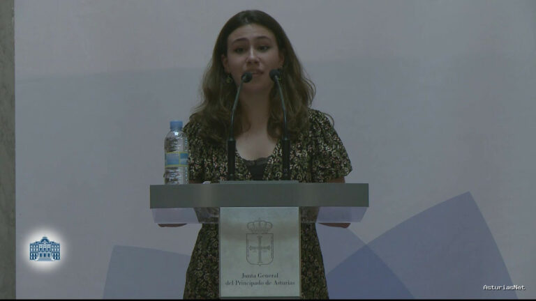 Junta General Principado de Asturias (JGPA) | 22 de marzo de 2022 | Acto institucional de celebración del Día Mundial de la Poesía