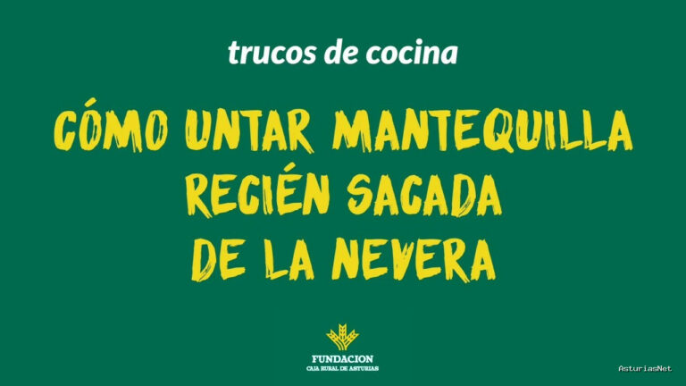 Prestosu | 30 de abril de 2022 | Canal Prestosu | Cocina: cómo untar la mantequilla recién sacada de la nevera