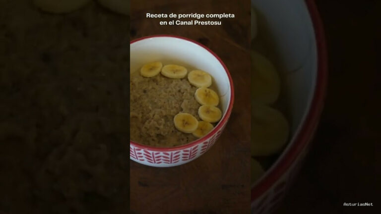 Prestosu | 12 de agosto de 2022 | Receta de de avena