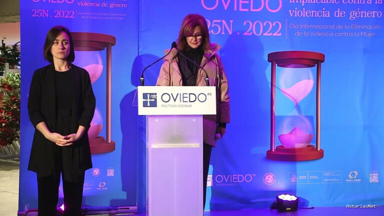 Ayuntamiento de Oviedo | 26 de noviembre de 2022 | Actod dentro del 25N