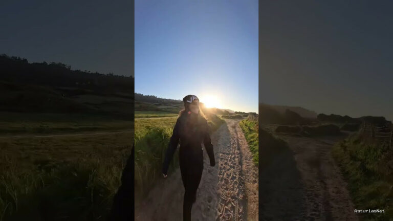 Viajar desde Asturias | 16 de febrero de 2023 | Un atardecer en Asturias