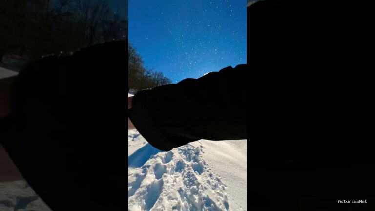 Viajar desde Asturias | 9 de febrero de 2023 | Ruta de montaña en la nieve en Asturias.