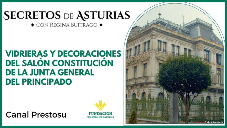 Prestosu | 21 de marzo de 2023 | Canal Prestosu | Secretos de Asturias: vidrieras y decoraciones de la Junta General del Principado