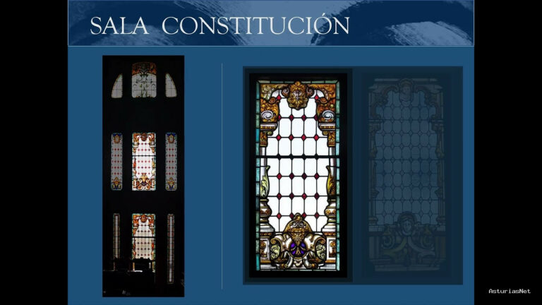 Junta General Principado de Asturias (JGPA) | 22 de marzo de 2023 | Las Vidrieras de la Junta General del Principado de Asturias
