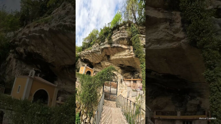 Viajar desde Asturias | 18 de abril de 2023 | mostramos dónde está el Cristo que yace. Estamos en el santuario de la virgen de la cueva