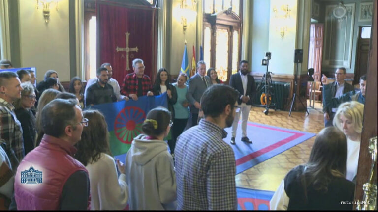 Junta General Principado de Asturias (JGPA) | 12 de abril de 2023 | Acto de recepción del Día Internacional del Pueblo Gitano