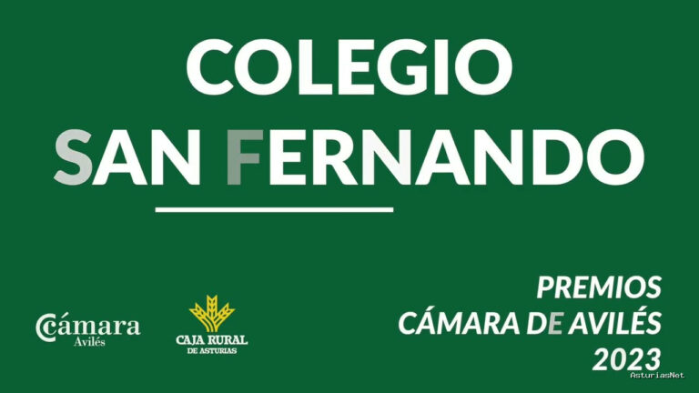 Prestosu | 30 de abril de 2023 | Canal Prestosu | Colegio San Fernando, Premio Comercio y Servicios de la Cámara Comercio de Avilés