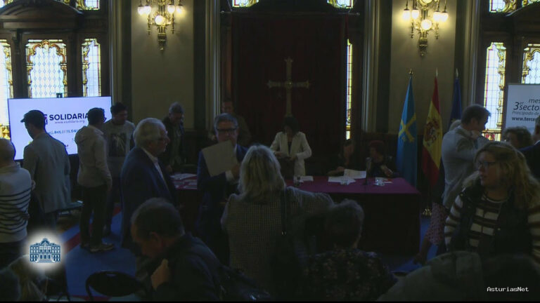 Junta General Principado de Asturias (JGPA) | 17 de abril de 2023 | Presentación de la campaña «X Solidaria»