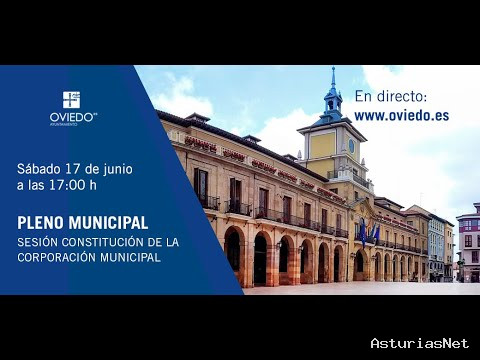 Ayuntamiento de Oviedo | 17 de junio de 2023 | Pleno constitución de la Corporación municipal