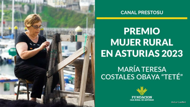 Prestosu | 14 de octubre de 2023 | Canal Prestosu | Nuestro compromiso con Asturias: Teté Costales, premio Mujer Rural 2023