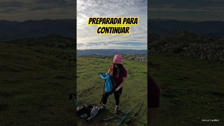 Viajar desde Asturias | 15 de noviembre de 2023 | Un momento en la montaña acicalándome para continuar la ruta